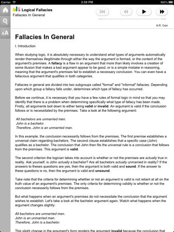 Introduction to Logical Fallacies screenshot 3