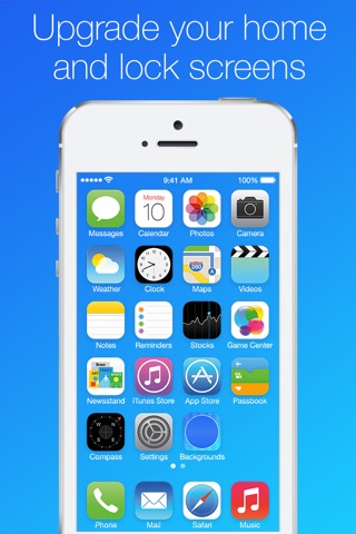 Blurred Backgrounds, Wallpapers and Lock Screens for iOS 7 screenshot 2