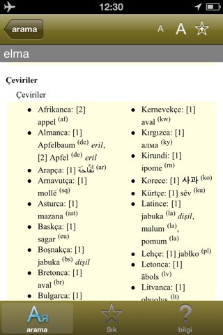 Türkçe Sözlük screenshot 2