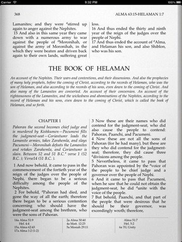 LDS Scriptures - The Book of Mormon screenshot 2