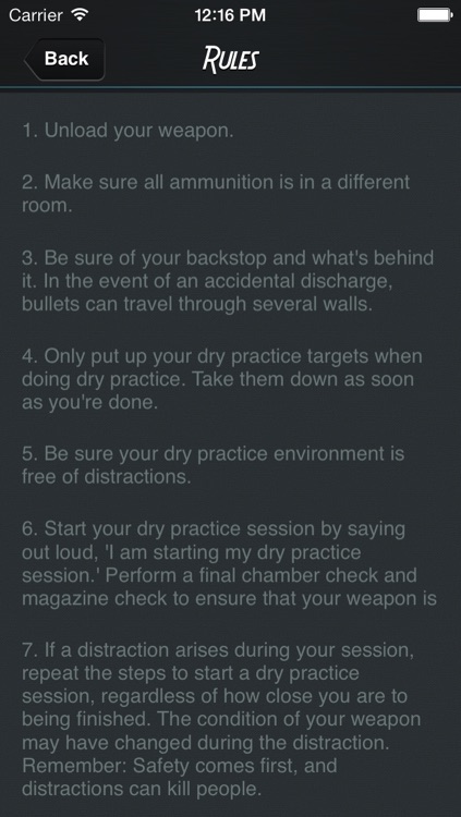 Dry Practice Drills screenshot-3