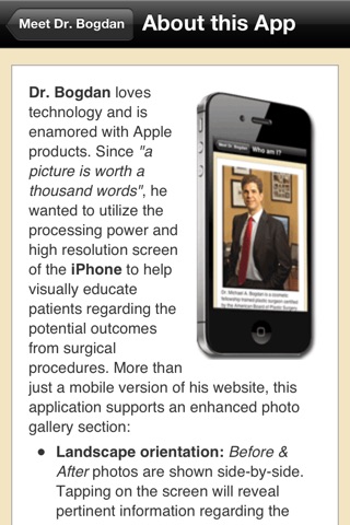 Dr. Bogdan - Plastic Surgery screenshot 2