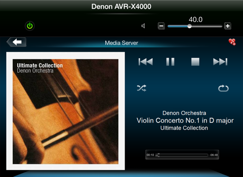 Screenshot #5 pour Denon Remote App