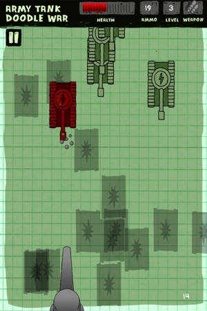 Army Tank Doodle War - A Super Fun Defense Cartoon Battle Fr(圖3)-速報App