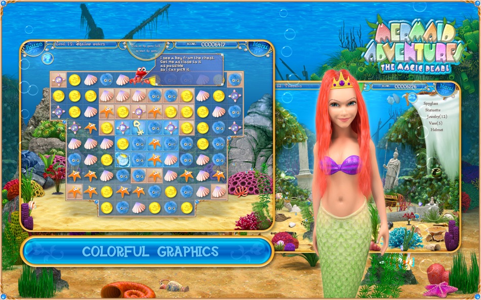#1. Mermaid Adventures: The Magic Pearl (macOS) De: Lexalgorithm