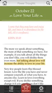 power thoughts devotional iphone screenshot 3