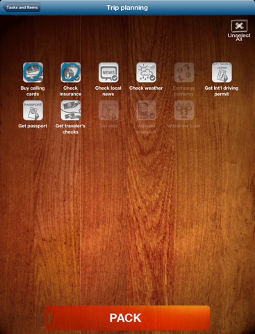 Visual Travel Checklist HD Lite screenshot 4