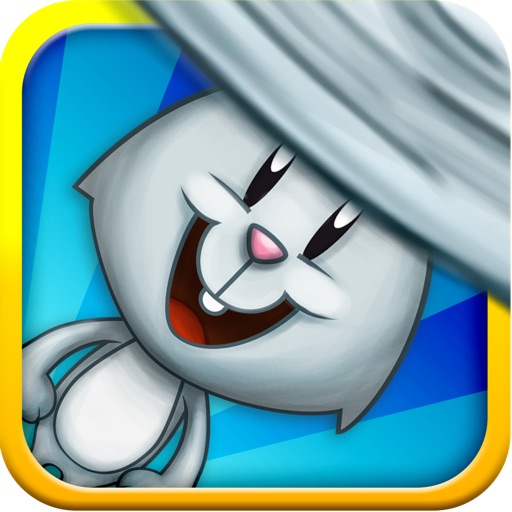 Flying Bunny Top - by "Best Free Addicting Games" Icon