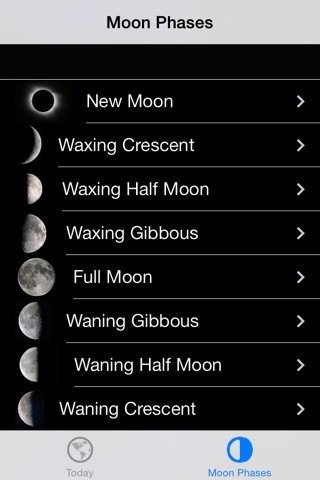 MyMoonPhase screenshot 2