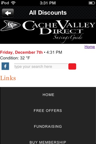 Cache Valley Direct Card screenshot 4