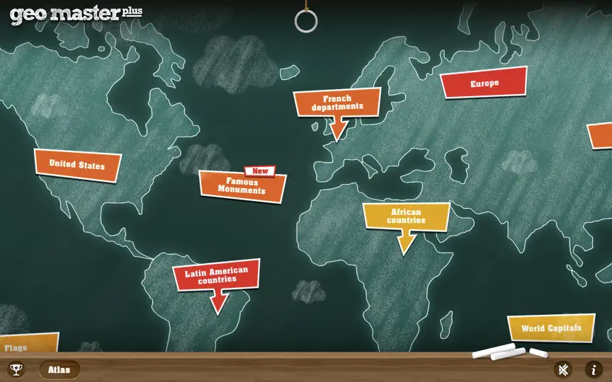 Captura de pantalla de Geomaster Plus en iPhone 1