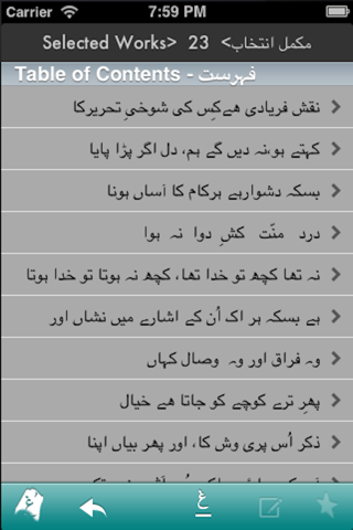 Ghalib screenshot 2