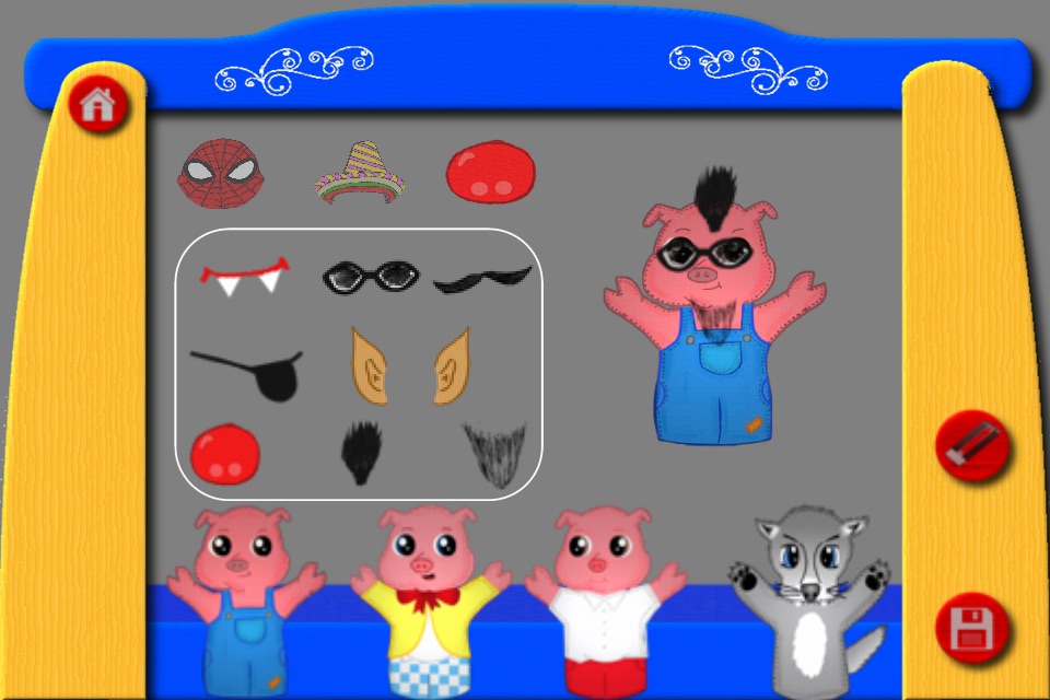 The Three Little Pigs - The Puppet Show - Lite screenshot 3