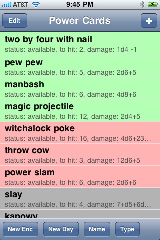 Power Cards 4E screenshot 4