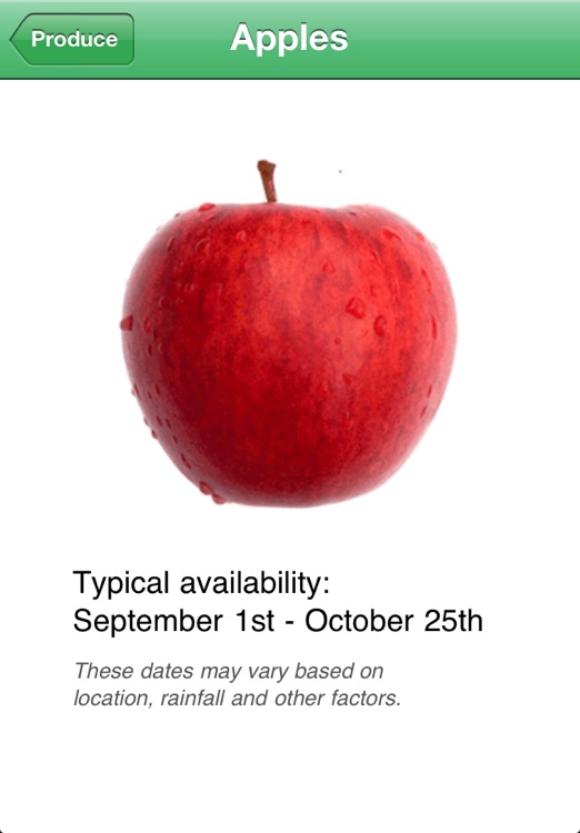 inSeason: Fresh Local Produce