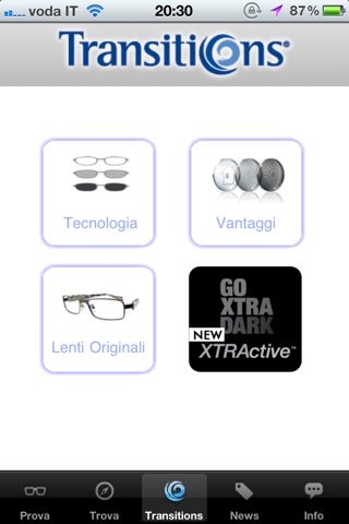 Transitions Optical Italia screenshot 3