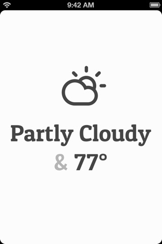 Conditions — Beautiful Weather Info on the Go! screenshot 2