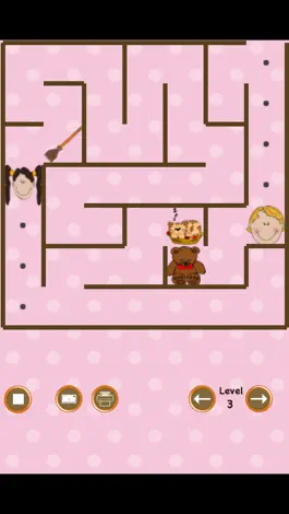 Game screenshot Teddy Bear Maze (sister vs brother) apk