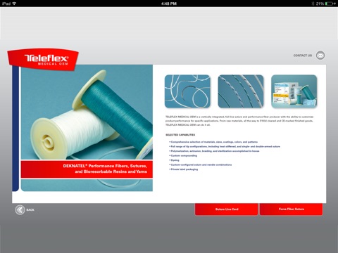 TELEFLEX MEDICAL OEM screenshot 3