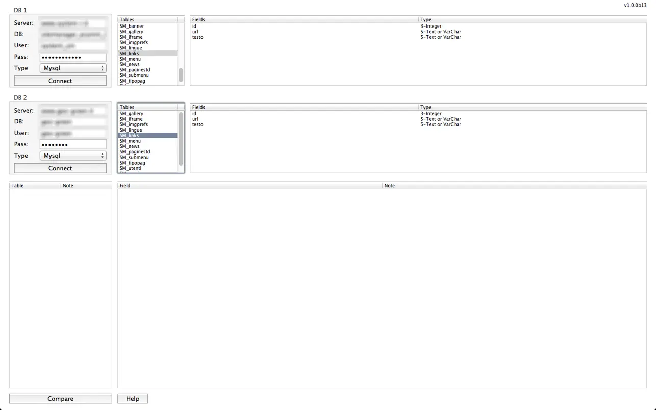 #2. System-i DBcompare (macOS) Tekijänä: System-i snc