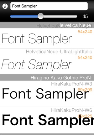 Font Sampler(圖2)-速報App