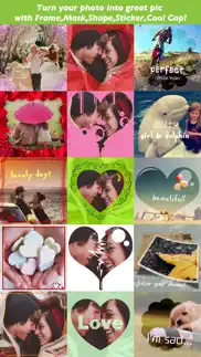 piccam- photo editor & fx editor & frame maker free iphone screenshot 1