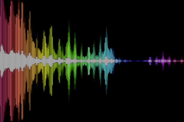 Hyperspectral Music Visualizer