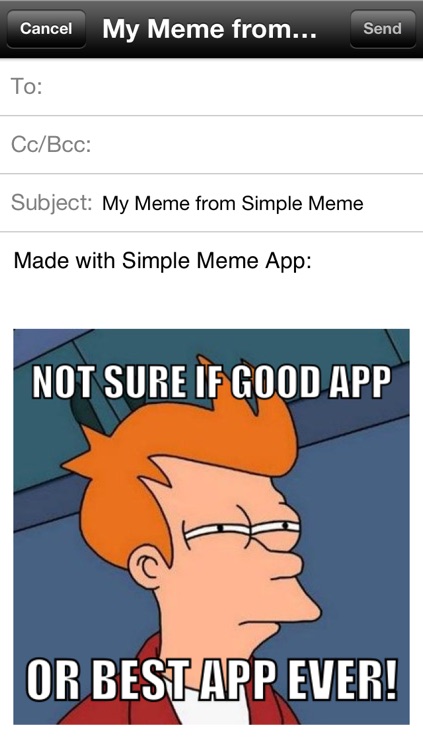 Simple Meme Free - Meme Creation Tool screenshot-3