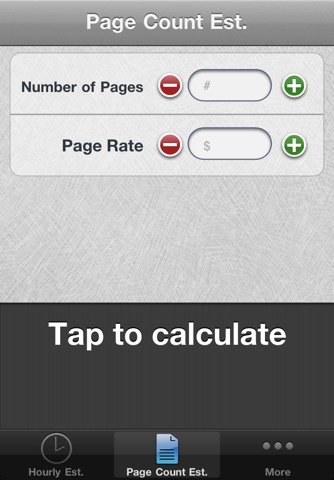 Freelance Calc screenshot 2