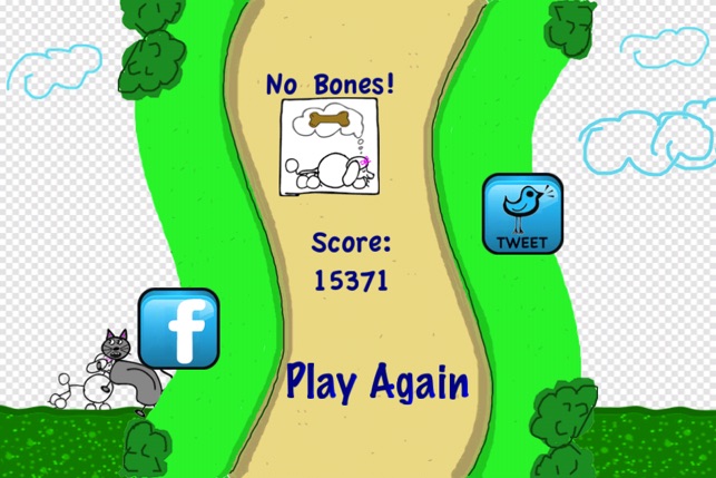 Poodle Sprint - Fun Doodle Endless Run Game(圖4)-速報App