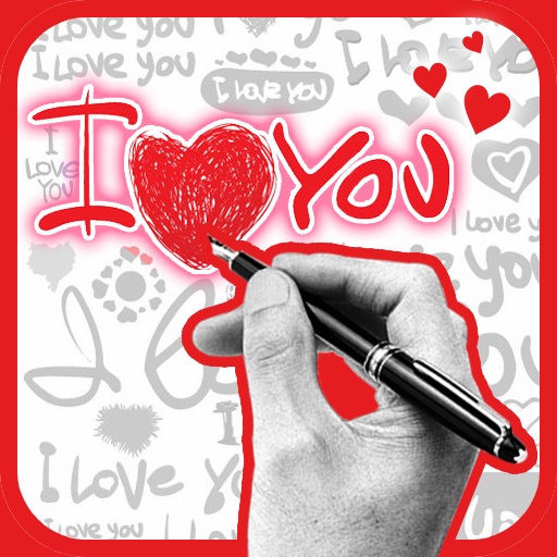 A Valentine Card Builder for iPad