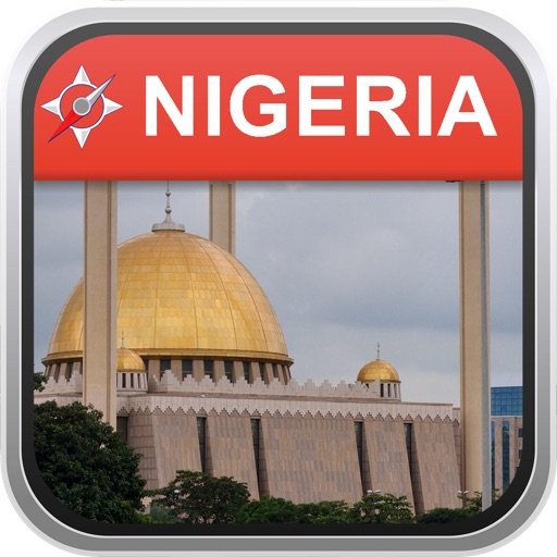 Offline Map Nigeria: City Navigator Maps icon