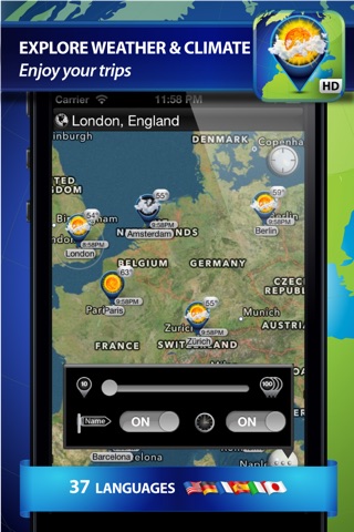 Weather Travel Map screenshot 3