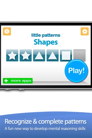 Little Patterns Shapes - Kids Pattern Recognition Game