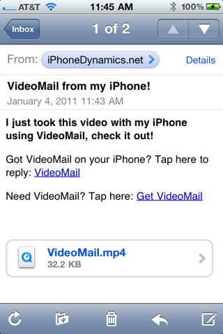 VideoMail Lite screenshot 4