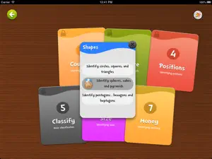 Pre-K Skills: Math, Shapes, Colors, Counting & more for Preschool Kids screenshot #2 for iPad