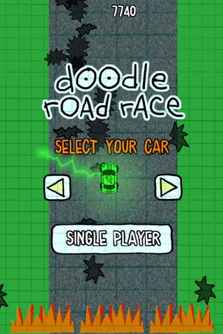 無料カーレースゲームの楽しみ (Doodle Road Race - A Fun Car Racing Game Free)のおすすめ画像3