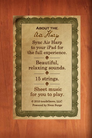 Air Harp screenshot 2