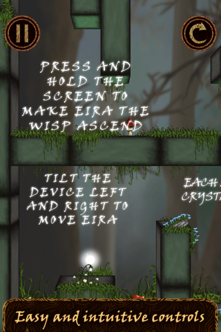 Wisp: Eira's tale - A casual and relaxing indie puzzle game inspired by nordic and celtic mythology screenshot 2