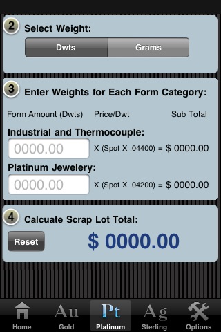 Jack Hunt Scrap Calculator screenshot 2