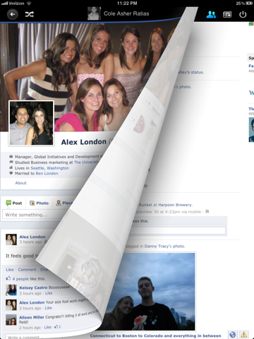 Flip for Facebook (formerly Timeline)のおすすめ画像1