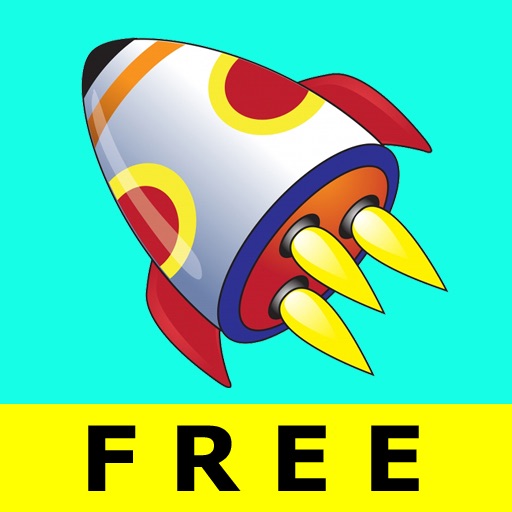 Aliens Kids Math HD Free Lite - for iPad icon