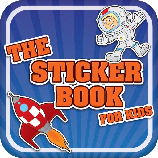 Sticker Book for Kids Free Icon