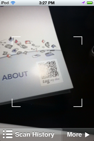 ScanMyDoc – QR Reader app screenshot 1