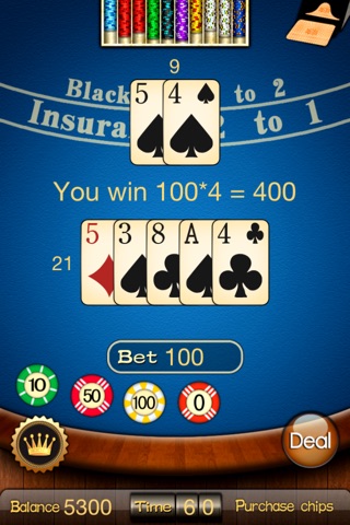 BlackJack-21 screenshot 2