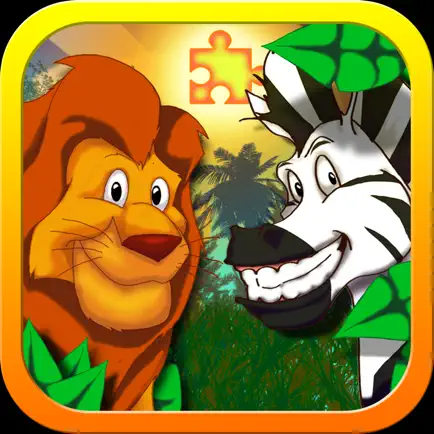 Jigsaw Zoo Animal Puzzle - Free Animated Puzzles for Kids with Funny Cartoon Animals! Cheats