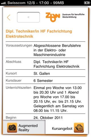 ZBW - Zentrum für berufliche Weiterbildung screenshot 4