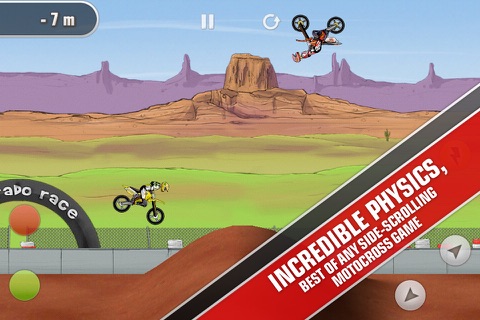 Mad Skills Motocross screenshot 2