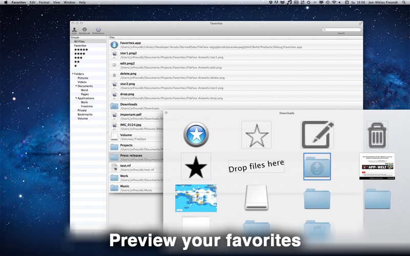 favorites: the file manager to rate and discover iphone screenshot 4