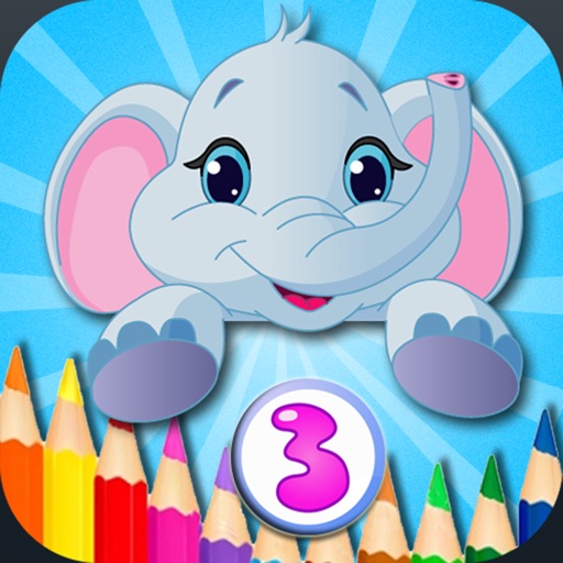 Kid Coloring Box - Doodle & Coloring 2-in-1 icon